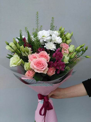 Valentine’s Day Hand Tied Bouquet