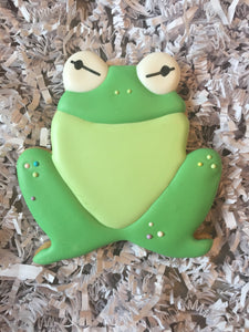 Giant Frog Cookies