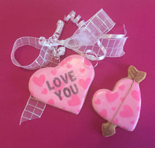 Load image into Gallery viewer, Pink Heart Cookies
